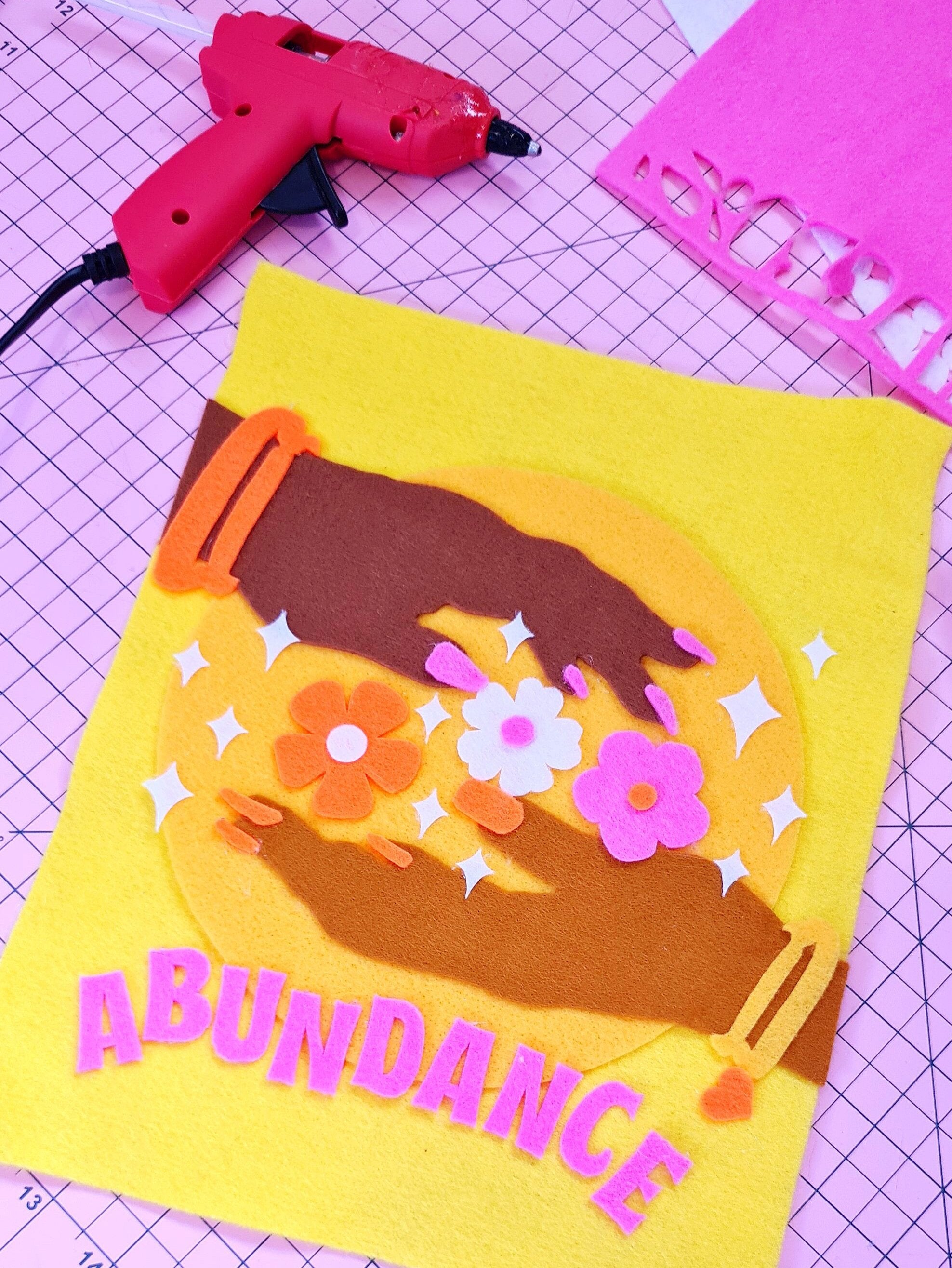 Abundance Pennant (SVG + PDF Digital Template)