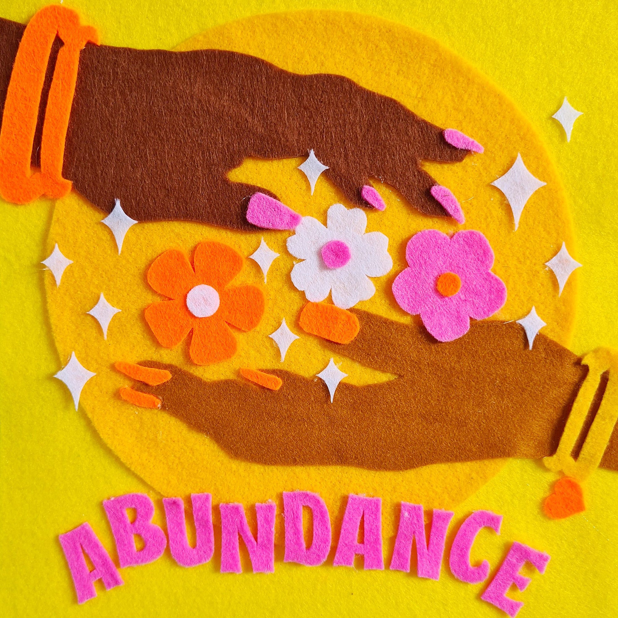 Abundance Pennant (SVG + PDF Digital Template)