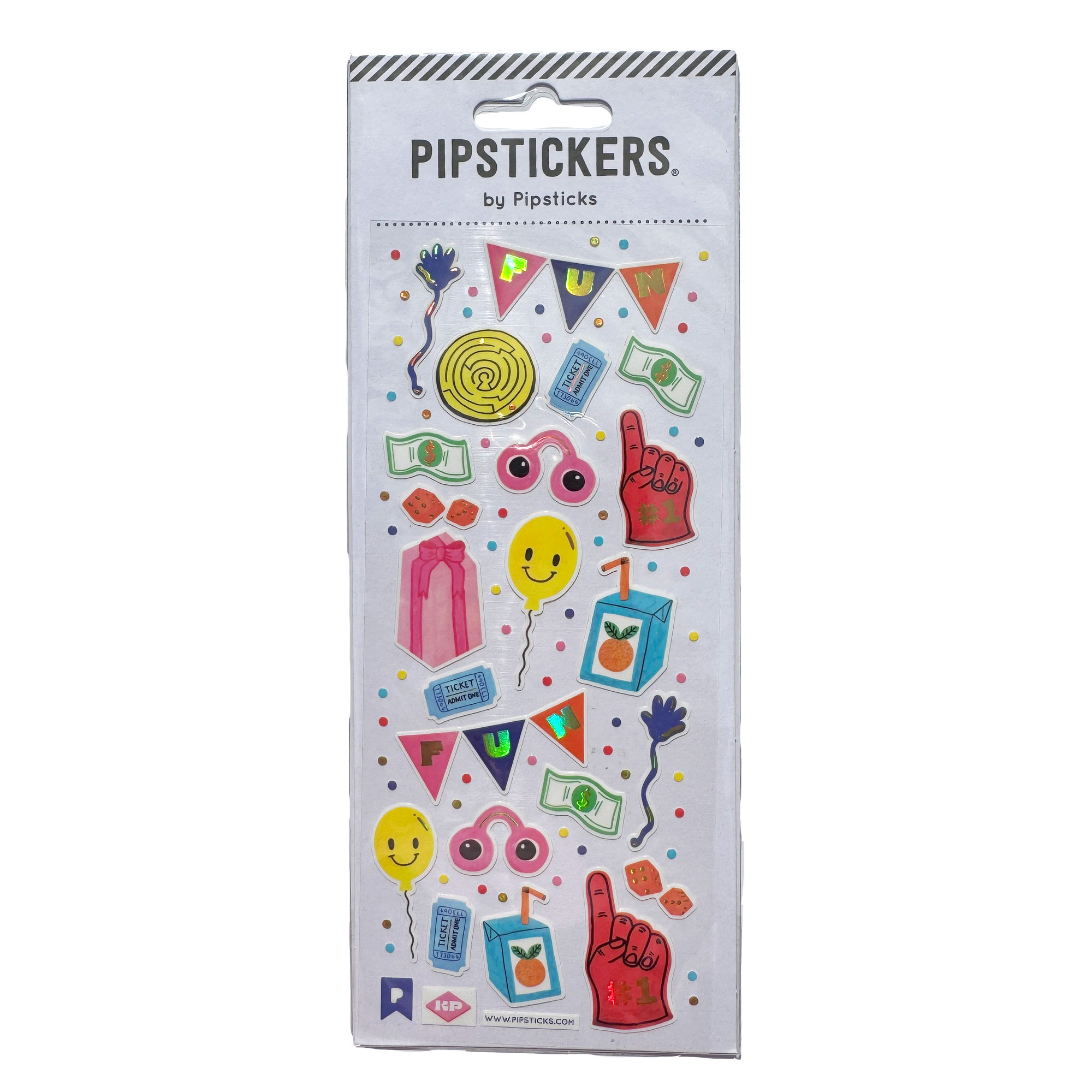 Kitiya Palaskas x Pipsticks collab sticker sheet - Party Favours